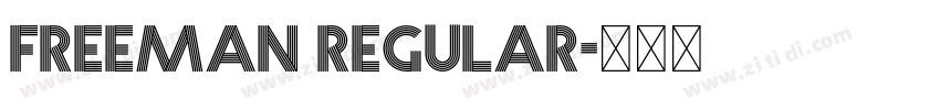 freeman regular字体转换 freeman regular字体转换